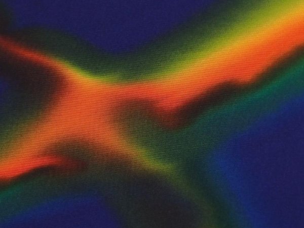 Photo4: 6226T10z600 Vintage Japanese Kimono Silk HAORI  Dark blue (4)