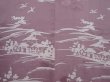Photo3: 6302T01z580 Vintage Japanese Kimono Silk HAORI Hut Light purple (3)