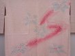 Photo3: 6302T05z490 Vintage Japanese Kimono Silk SHIBORI HAORI Flower Light pink (3)