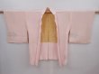 Photo5: 6302T05z490 Vintage Japanese Kimono Silk SHIBORI HAORI Flower Light pink (5)