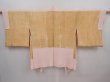 Photo7: 6302T05z490 Vintage Japanese Kimono Silk SHIBORI HAORI Flower Light pink (7)
