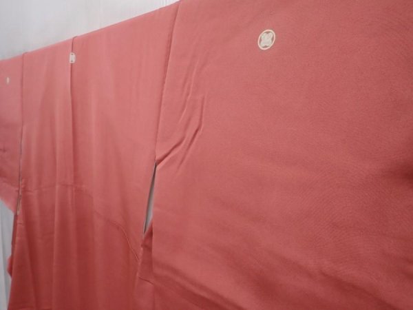 Photo2: 6302T09z1660  Japanese Kimono Silk IROTOMESODE Princess Dull pink (2)