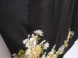 Photo3: 6303T11z1090 Vintage Japanese Kimono Silk TOMESODE Chrysanthemum Black (3)