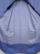 Photo7: 6309T06z470  Japanese Kimono Silk Men's JUBAN Pine Lavender blue (7)