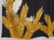 Photo6: 6309T09z1460 Vintage Japanese Kimono Silk TOMESODE Pine Black (6)
