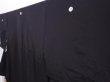 Photo2: 6309T11z1200 Vintage Japanese Kimono Silk TOMESODE Flying crane Black (2)