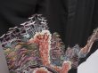 Photo3: 6309T12z1550  Japanese Kimono Silk ARTIST WORK TOMESODE Plum blossom (3)