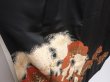 Photo3: 6310T01z1570 Vintage Japanese Kimono Silk TOMESODE Pine Black (3)