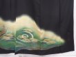 Photo7: 6310T02z1150 Vintage Japanese Kimono Silk Artist work TOMESODE Carp Black (7)