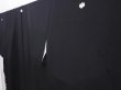 Photo2: 6310T08z1440  Japanese Kimono Silk TOMESODE Peony Black (2)