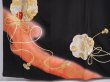 Photo6: 6312T06z1170 Vintage Japanese Kimono Silk TOMESODE Mirror Black (6)