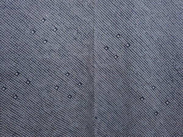 Photo3: 6313T06z530 Vintage Japanese Kimono Silk SHIBORI HAORI  Green-Gray (3)