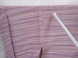 Photo7: 6313T09z520 Vintage Japanese Kimono Silk HAORI  Light purple (7)