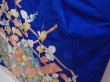 Photo4: 6313T11z1000  Japanese Kimono Silk FURISODE Chrysanthemum Oriental blue (4)