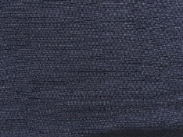 Photo4: 6317T10z1010 Vintage Japanese Kimono Silk Men's  Plain Dark gray (4)