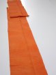 Photo3: 1E09z60  Japanese Kimono Crepe Silk  FABRIC  Dark orange 84.3x6.9 (3)