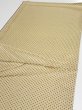 Photo4: 1E03z60  Japanese Kimono Silk  FABRIC Asanoha Cream yellow 44.5x14.6 (4)