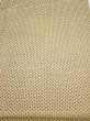 Photo2: 1E04z50  Japanese Kimono Silk  FABRIC Asanoha Cream yellow 40.9x14.6 (2)