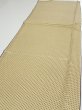 Photo4: 1E05z80  Japanese Kimono Silk  FABRIC Asanoha Cream yellow 63.0x14.8 (4)