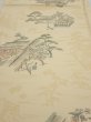 Photo1: 1E02z60  Japanese Kimono Silk  FABRIC Heian noble Light cream 43.3x14.2 (1)