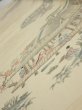 Photo5: 1E07z40  Japanese Kimono Silk  FABRIC Heian noble Light cream 56.7x7.3 (5)