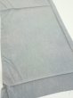 Photo2: 1A01z60  Japanese Kimono Silk  FABRIC Suminagashi Ash gray 40.2x14.8 (2)
