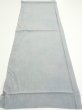 Photo5: 1A02z60  Japanese Kimono Silk  FABRIC Suminagashi Ash gray 40.2x14.8 (5)