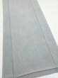 Photo2: 1A06z90  Japanese Kimono Silk  FABRIC Suminagashi Ash gray 66.9x14.8 (2)
