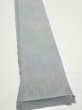 Photo2: 1A07z40  Japanese Kimono Silk  FABRIC Suminagashi Ash gray 57.1x7.3 (2)