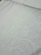 Photo5: 1A08z40  Japanese Kimono Silk  FABRIC Suminagashi Ash gray 63.4x7.3 (5)
