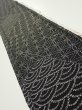 Photo1: 1A07z30  Japanese Kimono Silk  FABRIC Seigaiha  53.5x7.3 (1)