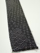 Photo4: 1A07z30  Japanese Kimono Silk  FABRIC Seigaiha  53.5x7.3 (4)