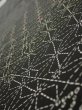 Photo3: 1A08z30  Japanese Kimono Silk  FABRIC Seigaiha  55.1x7.3 (3)
