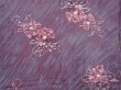 Photo3: 6319T05z510 Vintage Japanese Kimono Silk HAORI Flower Light purple (3)