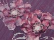 Photo4: 6319T05z510 Vintage Japanese Kimono Silk HAORI Flower Light purple (4)