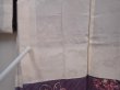 Photo8: 6319T05z510 Vintage Japanese Kimono Silk HAORI Flower Light purple (8)