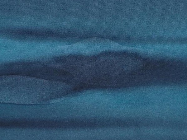 Photo4: 6319T04z560 Vintage Japanese Kimono Silk HAORI  Deep cyan (4)