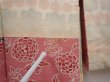 Photo8: 6415T02z590 Vintage Japanese Kimono Silk HAORI Flower Pink (8)