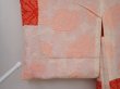 Photo8: 6415T04z410 Vintage Japanese Kimono Silk SHIBORI HAORI  Tomato red (8)
