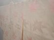 Photo2: 6416T07z500 Vintage Japanese Kimono Silk JUBAN Maple Light pink (2)