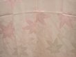 Photo3: 6416T07z500 Vintage Japanese Kimono Silk JUBAN Maple Light pink (3)