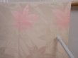 Photo5: 6416T07z500 Vintage Japanese Kimono Silk JUBAN Maple Light pink (5)