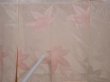 Photo7: 6416T07z500 Vintage Japanese Kimono Silk JUBAN Maple Light pink (7)