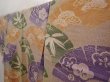 Photo2: 6416T12z760 Antique Japanese Kimono Muslin KOMON Jigami Dark champagne (2)