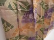 Photo3: 6416T12z760 Antique Japanese Kimono Muslin KOMON Jigami Dark champagne (3)
