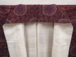 Photo7: 6416T13z630 Vintage Japanese Kimono Silk TSUMUGI Flower Purple-Brown (7)