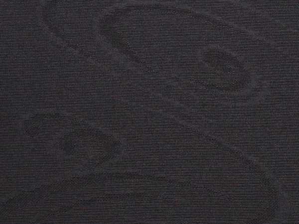 Photo4: 6417T03z340 Vintage Japanese Kimono Silk See through HAORI Stream Black (4)