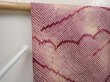 Photo6: 6417T05z440 Vintage Japanese Kimono Silk SHIBORI HAORI Mountain Dull purple (6)