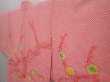 Photo2: 6417T07z500 Vintage Japanese Kimono Silk SHIBORI HAORI Plum tree Pink (2)