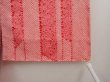 Photo5: 6417T09z550 Vintage Japanese Kimono Silk SHIBORI HAORI  Red-Pink (5)